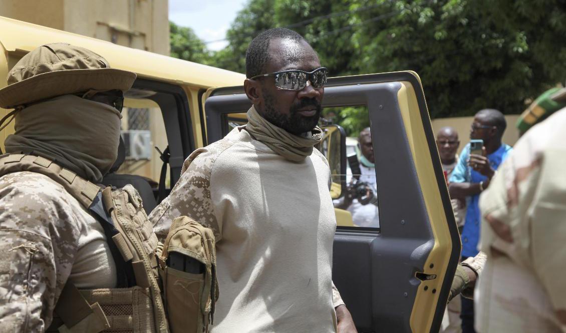 Malis ledare, kuppmakaren och översten Assimi Goïta, sätter en bortre tidsgräns för dess styre. Arkivbild från augusti 2020. Foto: Baba Ahmed/AP/TT