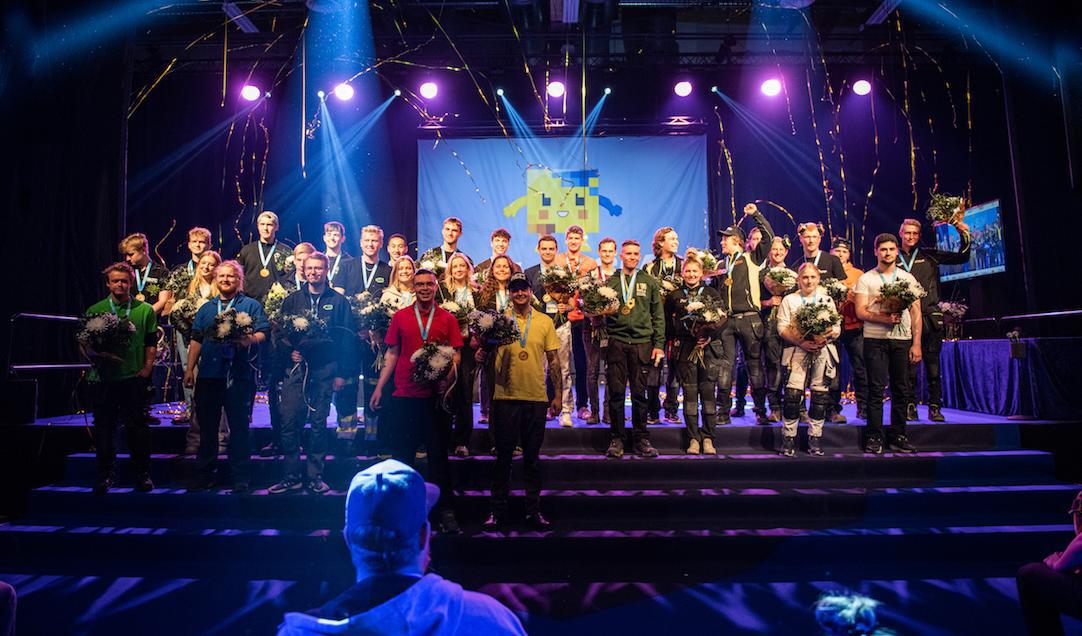 Yrkes-SM:s guldmedaljörer har möjlighet att få vara med i yrkeslandslaget för att tävla i både Europamästerskapen och världsmästerskapen. Foto: Worldskills Sweden