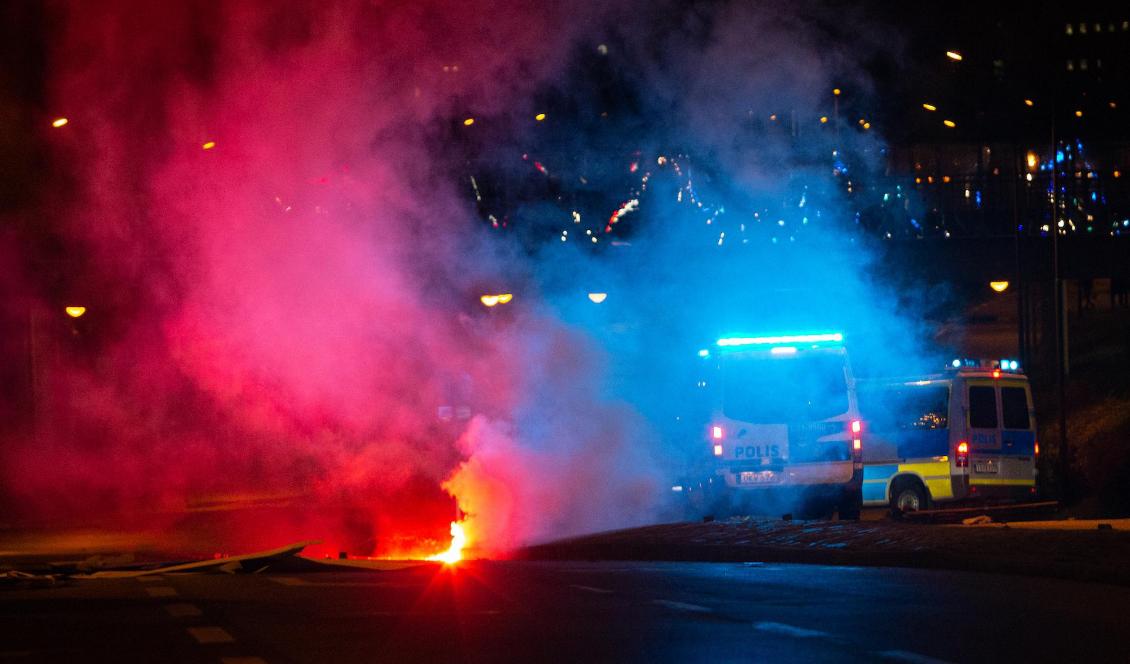 Även tidigare har Rasmus Paludan skapat rubriker, som här vid upploppen i Rosengård i Malmö 2020. Han hindrades hindrades då från att komma in i Sverige. Foto: Shutterstock