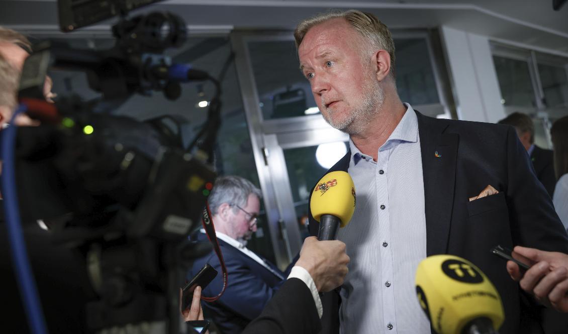 Liberalernas partiledare Johan Pehrson. Arkivbild. Foto: Fredrik Persson/TT