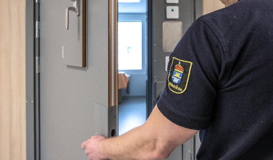 Våldet på häkten och anstalter ökar. Arkivbild. Foto: Per Danielsson/TT