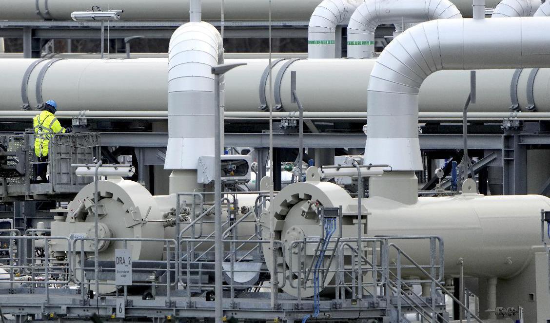 Tyskland höjer larmnivån för landets gasmarknad efter den senaste tidens strypta gasleveranser från Ryssland. Arkivbild Foto: Michael Sohn AP/TT