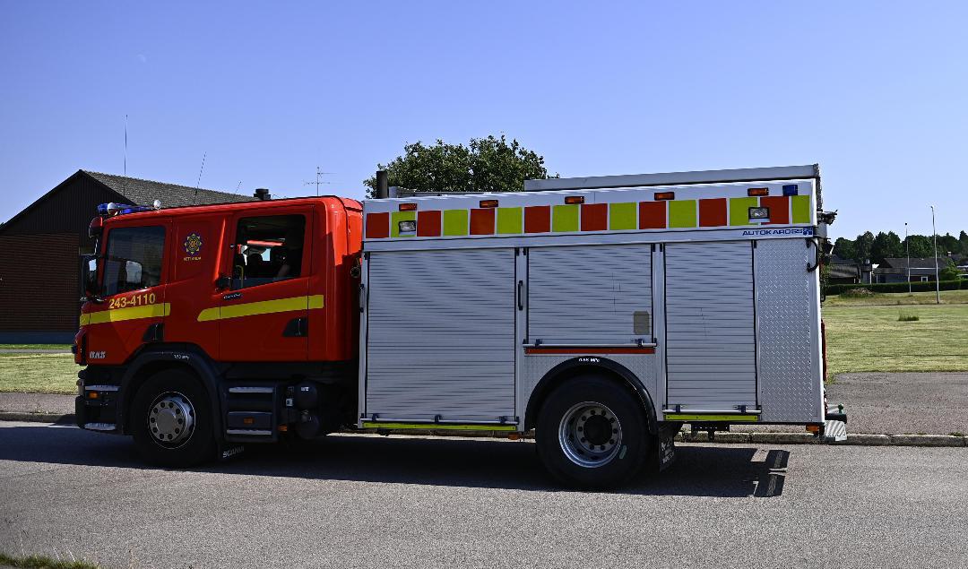 En brandbil startade inte vid utryckning. Bilen på bilden har ingen koppling till texten. Arkivbild. Foto: Suvad Mrkonjic/TT