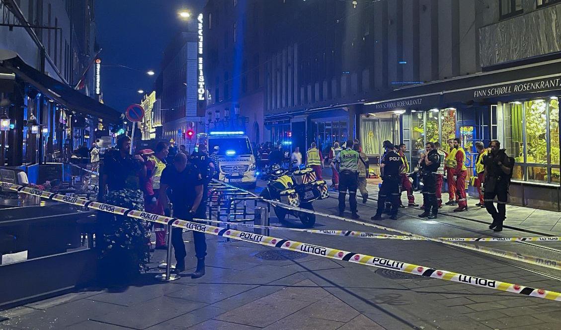 Polisen ber om tips och bilder i samband med dödsskjutningarna i Oslo natten till lördagen. Arkivbild. Foto: Snorre Schønberg/NTB/TT