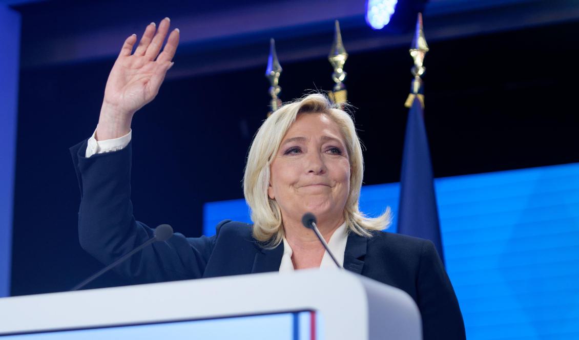 Marine Le Pens framgång bör anses problematisk enligt vissa. Foto: Sylvain Lefevre/Getty Images