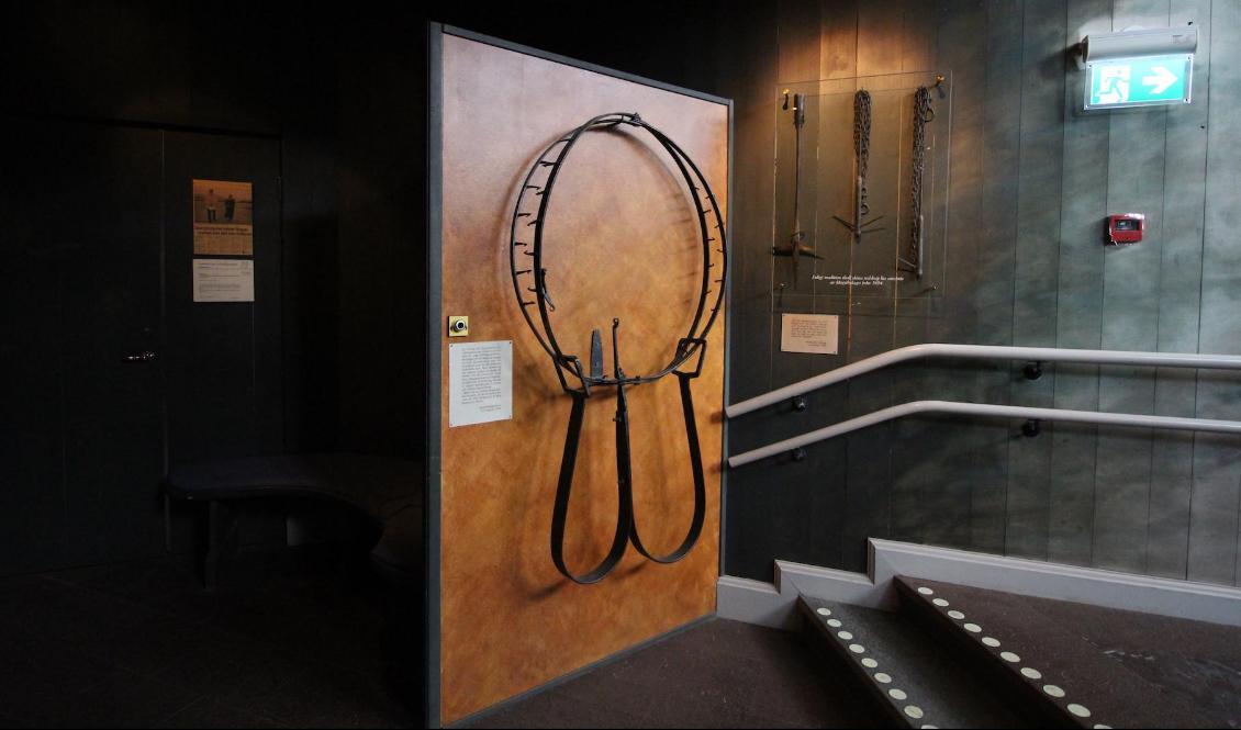 På Nationalmuseum Jamtli i Östersund finns bland annat den sax som på slutet av 1800-talet användes för att försöka fånga in Storsjöodjuret. Foto: Nationalmuseum Jamtli