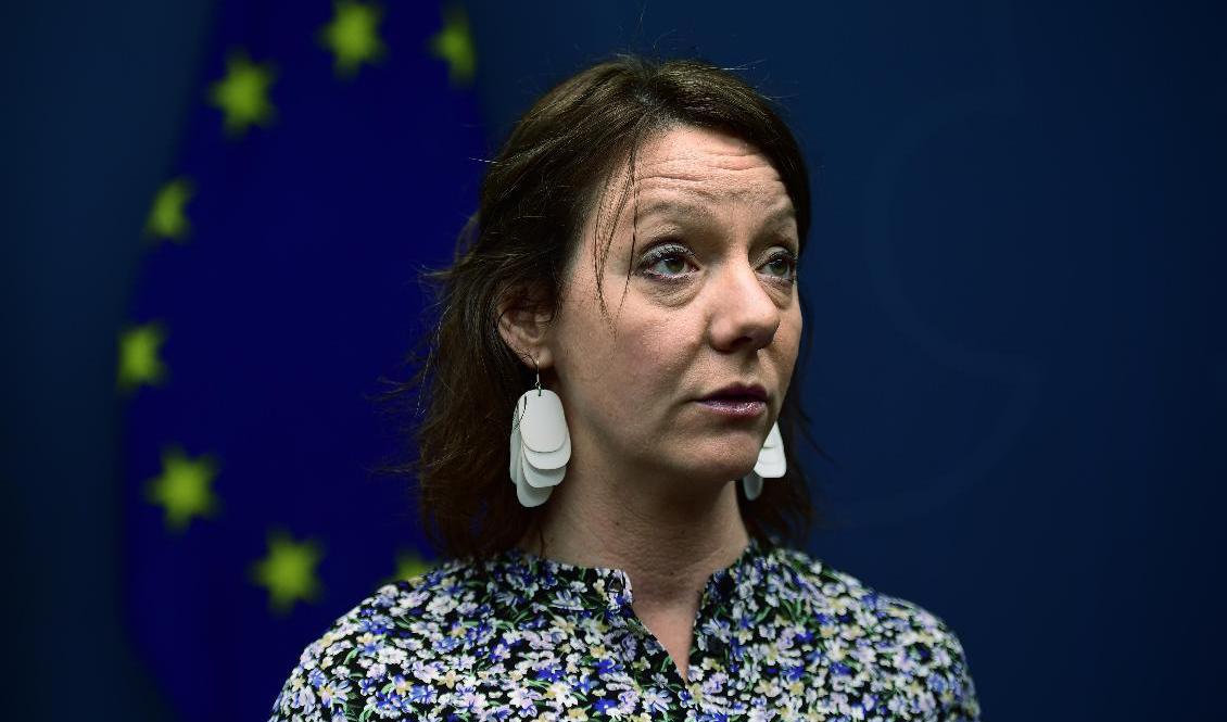 Biståndsminister Matilda Ernkrans. Arkivbild. Foto: Paul Wennerholm/TT