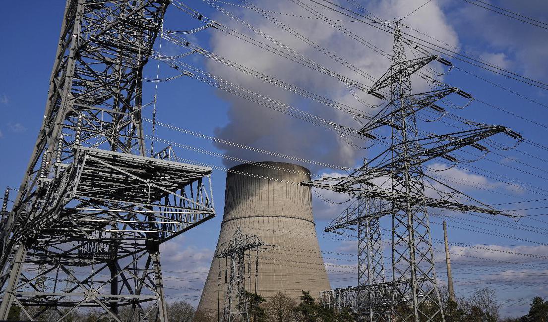 Ett kärnkraftverk i Lingen i Tyskland. Arkivbild. Foto: Martin Meissner/AP/TT