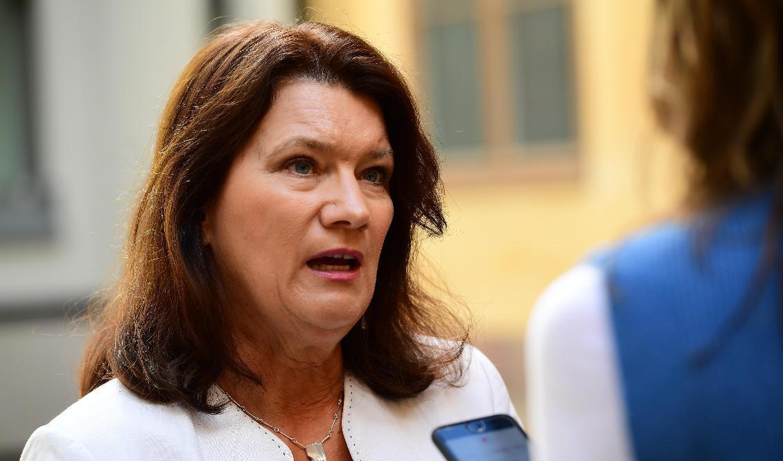 Utrikesminister Ann Linde. Arkivbild. Foto: Chris Anderson/TT