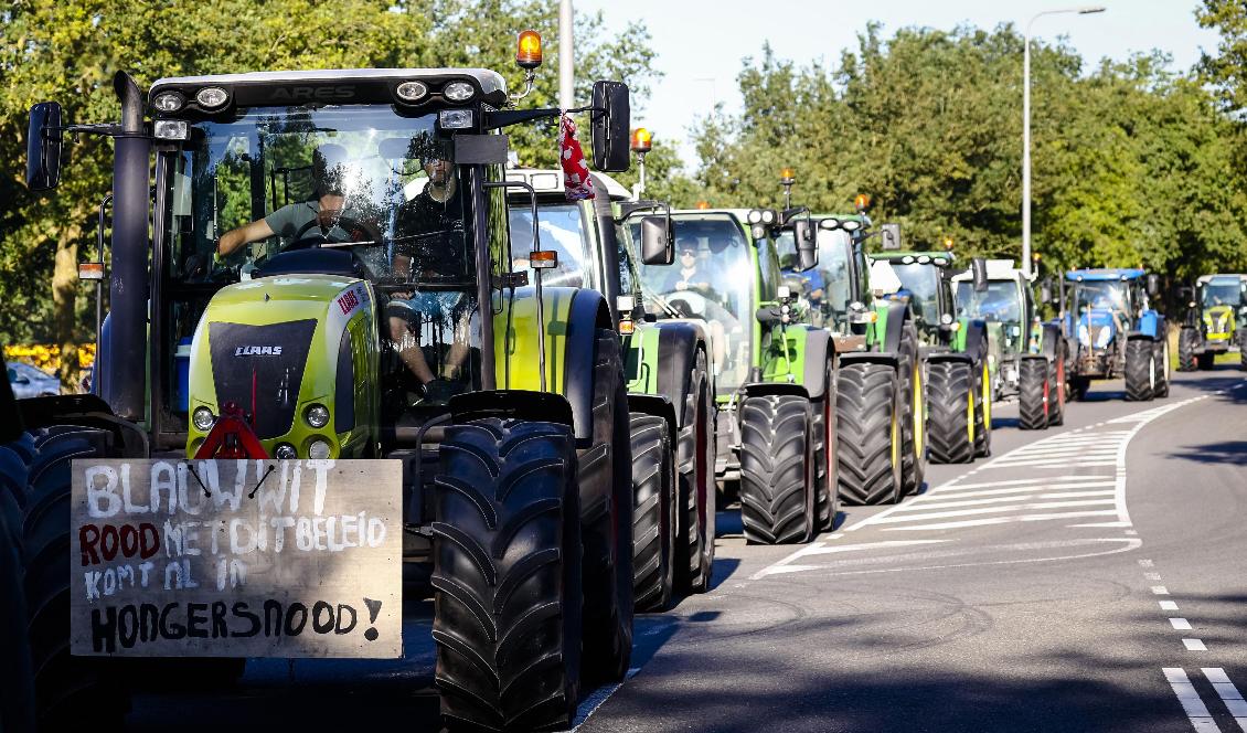 Bondeupproret har även setts sprida sig till närliggande länder. Foto: Bart Maat/Getty Images