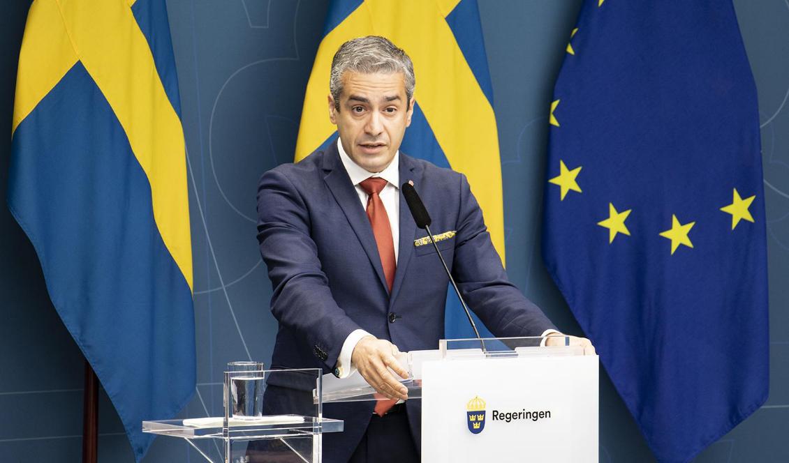 Energi- och digitaliseringsminister Khashayar Farmanbar (S). Foto: Elima Mwinyipembe/Regeringskansliet