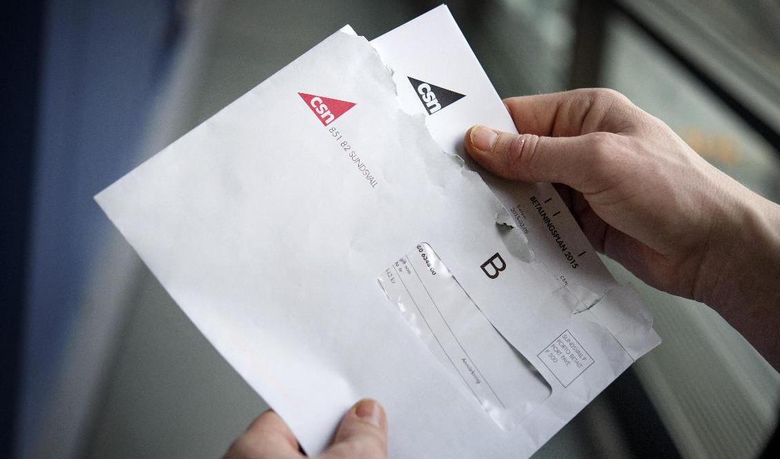 Ett relativt stort räntepåslag kan drabba de med studielån från och med nästa år. Arkivbild. Foto: Jessica Gow/TT