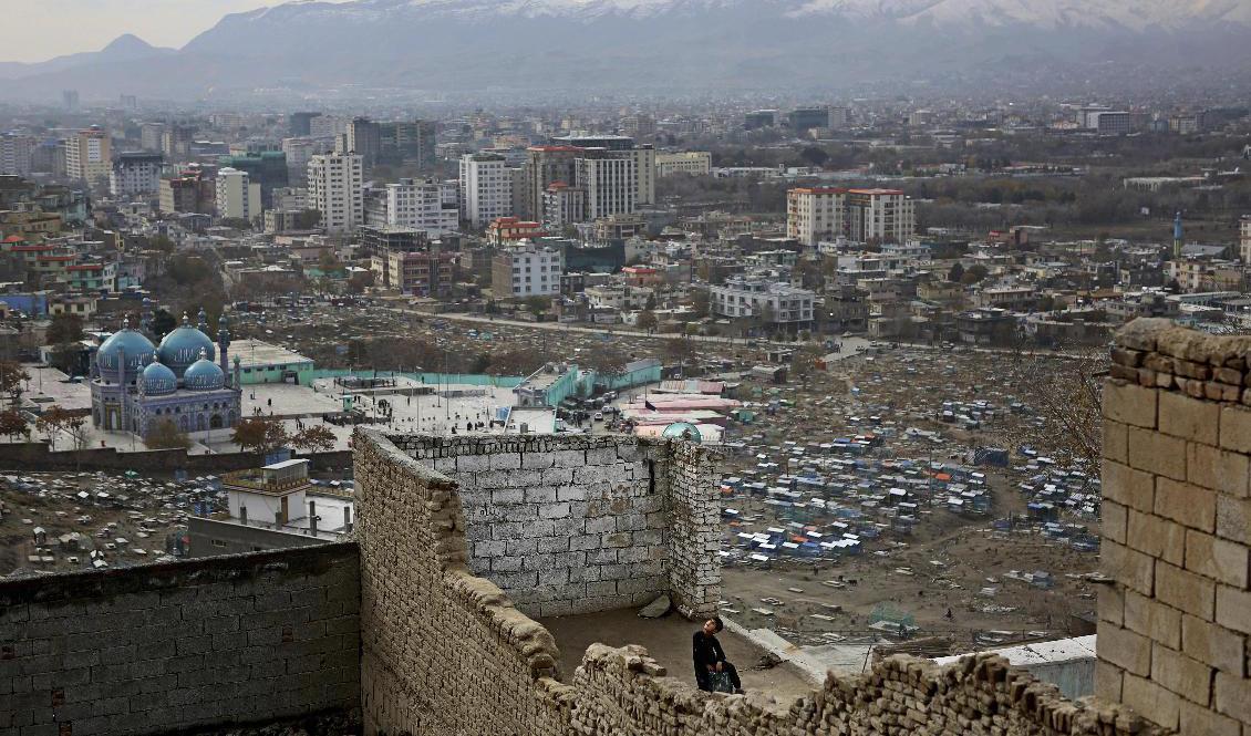 
På en marknad i Kabul har en bomb detonerat. Arkivbild. Foto: Altaf Qadri/AP/TT                                            