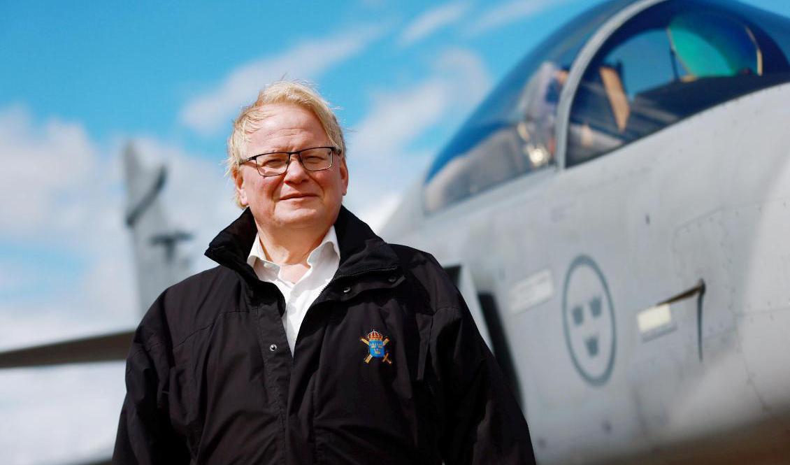 Försvarsminister Peter Hultqvist (S). Arkivbild. Foto: Henrik Jansson/TT