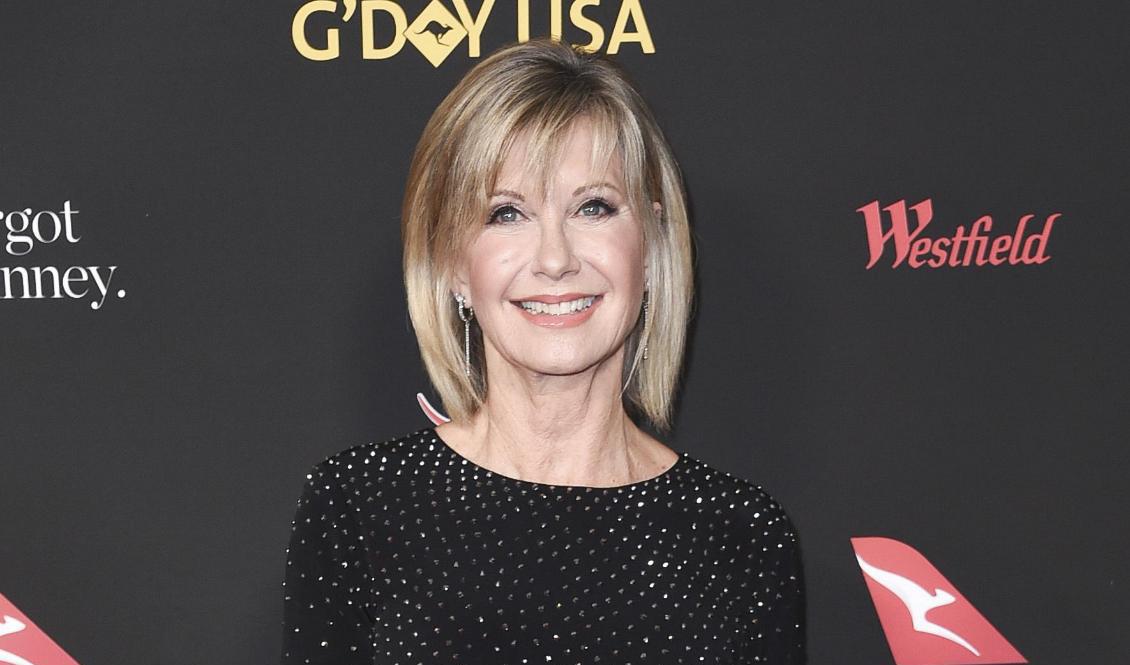 Olivia Newton-John 2018. Arkivbild. Foto: Richard Shotwell/AP/TT