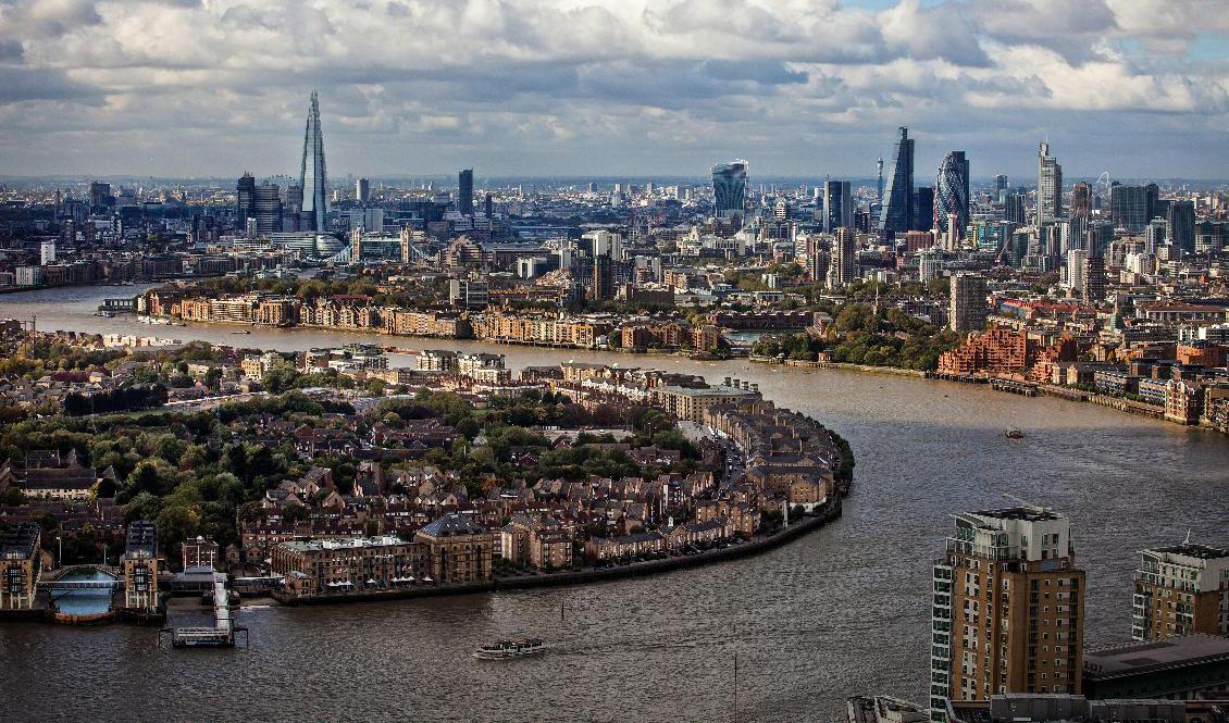 En recession väntar Storbritannien i slutet av året, enligt flera prognoser. Arkivbild. Foto: Nina Eirin Rangøy/NTB Scanpix/TT