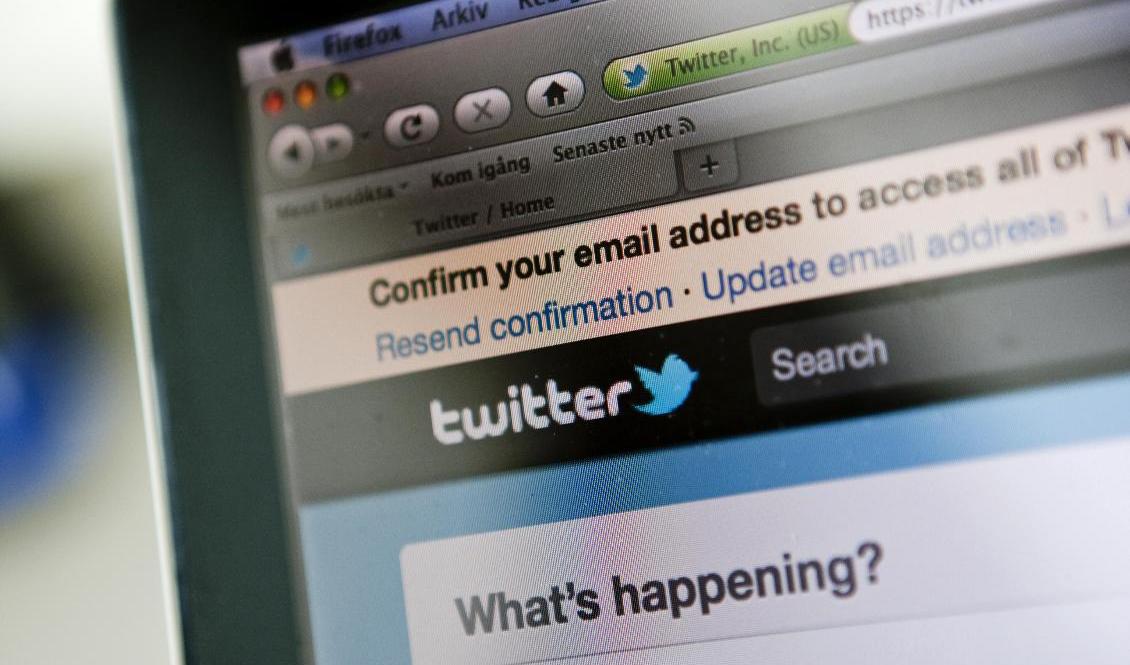 En kvinna i Saudiarabien döms till fängelse för att ha använt Twitter. Arkivbild. Foto: Christine Olsson/TT