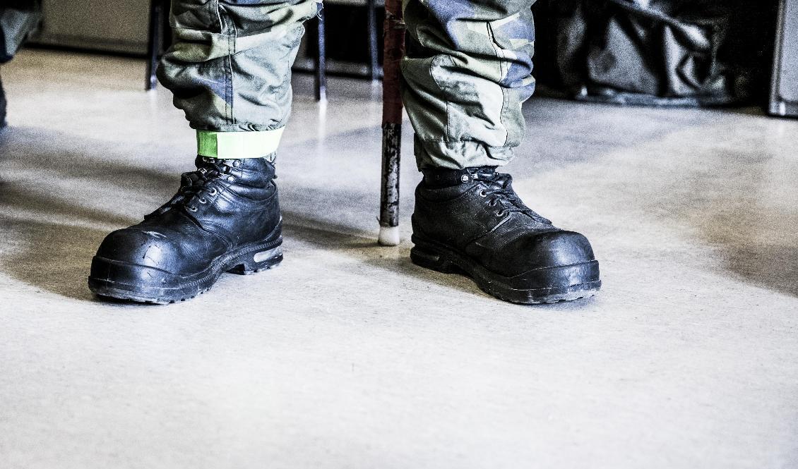 Socialdemokraterna vill se fler värnpliktiga i kängor framöver än redan beslutat. Flera andra partier vill öka mer - och L mest. Arkivbild. Foto: Magnus Hjalmarson Neideman/SvD/TT