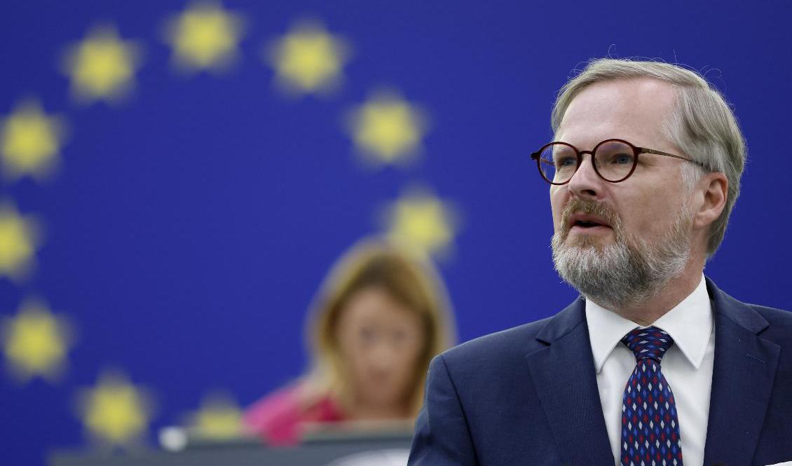 Petr Fiala. Bild från tidigare i sommar. Foto: Jean-François Badias/AP/TT