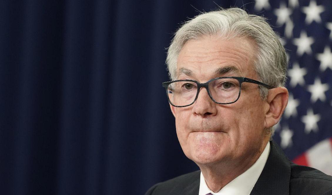 Den amerikanska centralbankens chef Jerome Powell. Arkivbild. Foto: Manuel Balce Ceneta/AP/TT