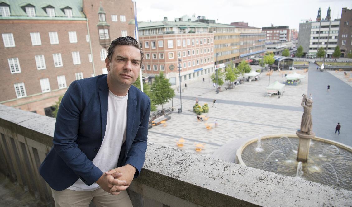 Jimmy Jansson (S), kommunstyrelsens ordförande i Eskilstuna. Arkivbild. Foto: Fredrik Sandberg/TT