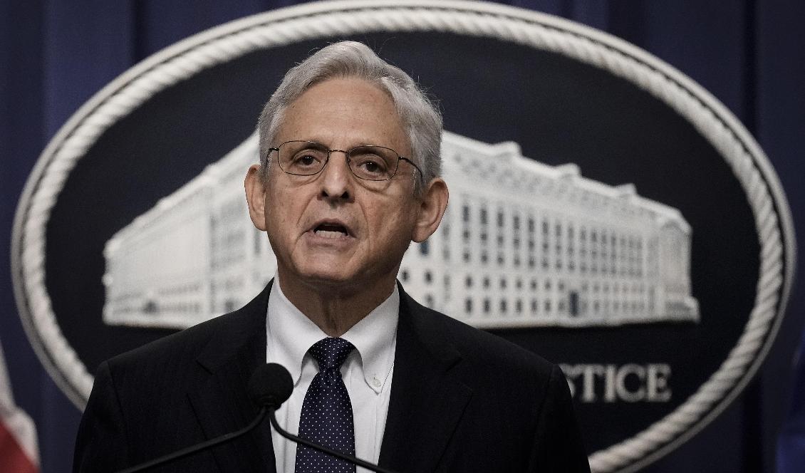 Justitieminister Merrick Garland var den som begärde tillslaget. Foto: Drew Angerer/Getty Images
