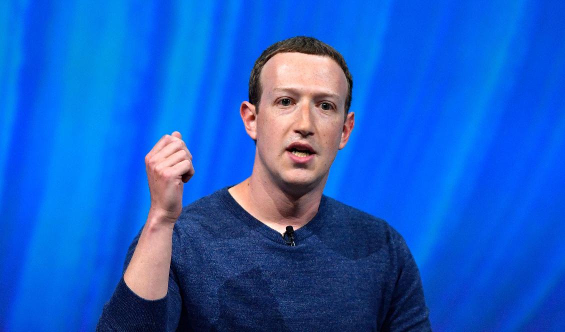 Metas vd Mark Zuckerberg. Foto: Gerard Julien/AFP via Getty Images