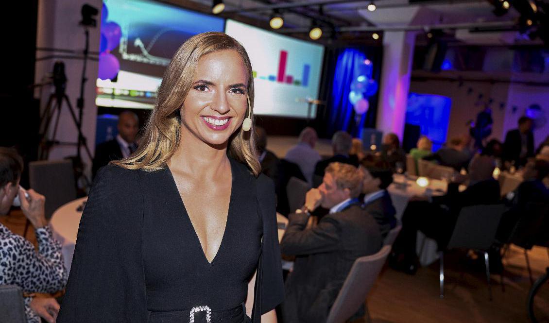 Europaparlamentarikern Sara Skyttedal. Foto: Pontus Lundahl/TT