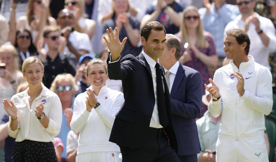 Roger Federer avslutar sin tenniskarriär. Arkivbild. Foto: Kirsty Wigglesworth/AP/TT
