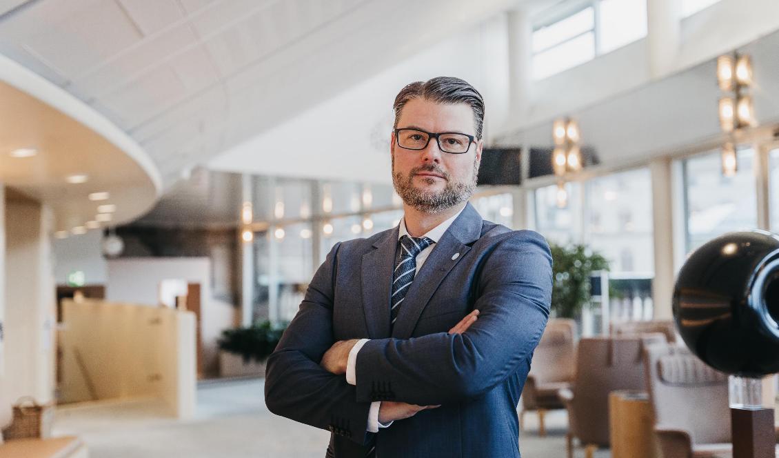 Riksdagsledamoten Edward Riedl (M). Foto: Tom Samuelsson