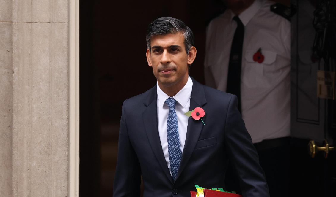 Den brittiske premiärministern Rishi Sunak. Foto: Dan Kitwood/Getty Images