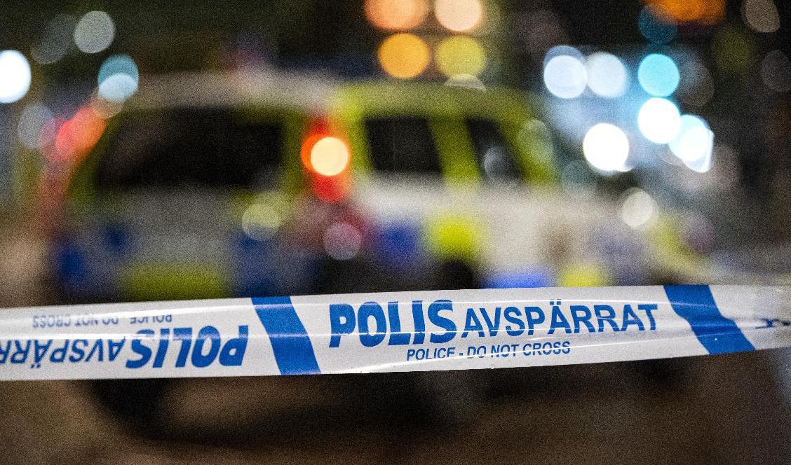 En man sköts i centrala Hässleholm under natten till måndagen. Arkivbild. Foto: Johan Nilsson/TT