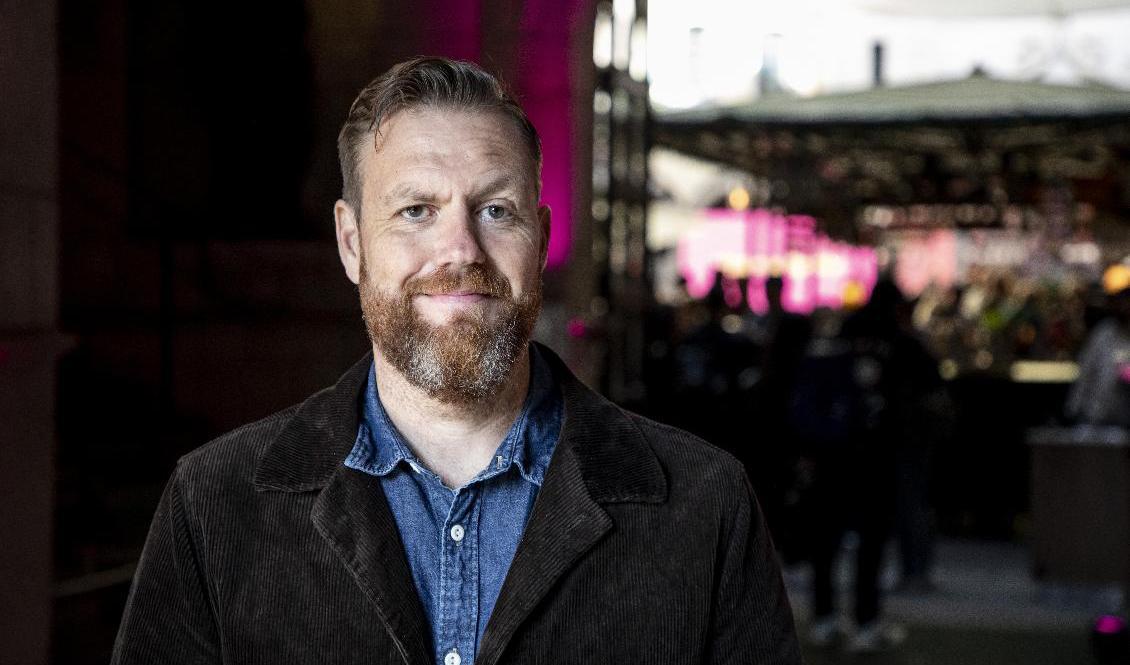 Kristoffer Ahonen Appelquist är programledare för satirprogrammet "Svenska nyheter". Arkivbild. Foto: Christine Olsson/AP/TT