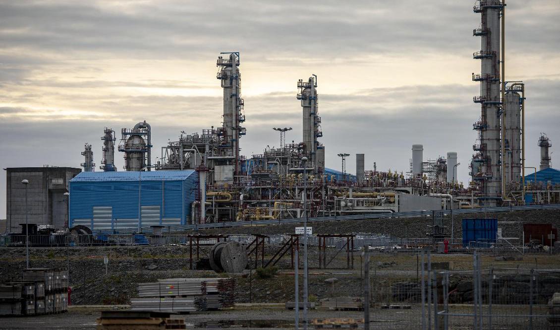 Gasverket Kårstø i sydvästra Norge. Arkivbild Foto: Carina Johansen/NTB/TT