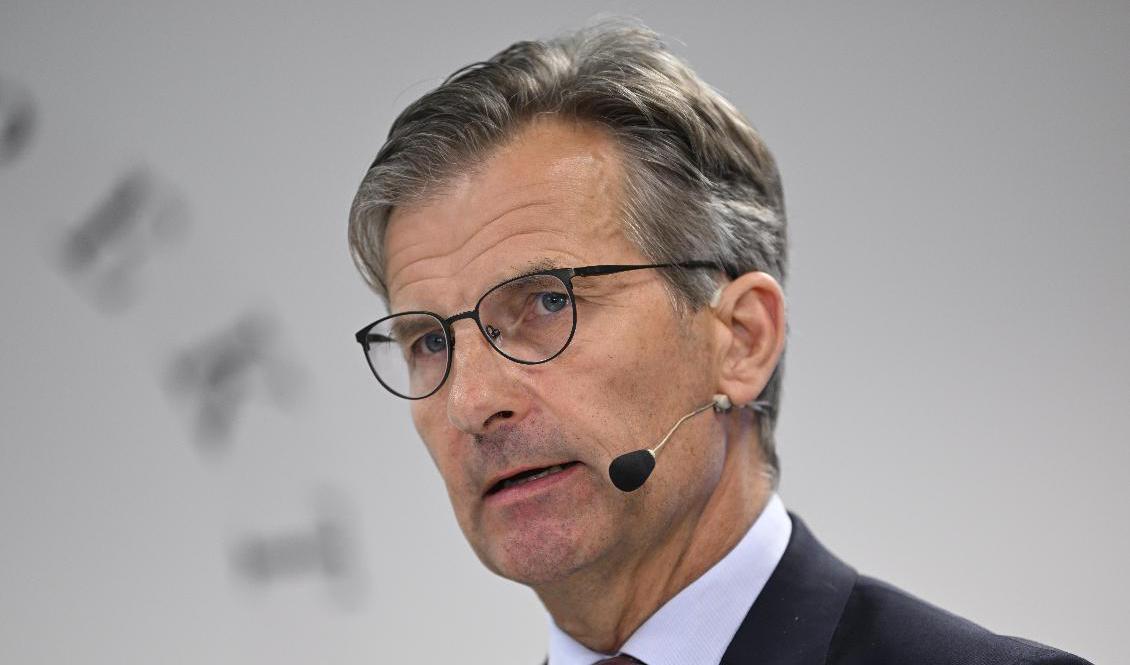 Finansinspektionens generaldirektör Erik Thedéen. Arkivbild. Foto: Henrik Montgomery/TT