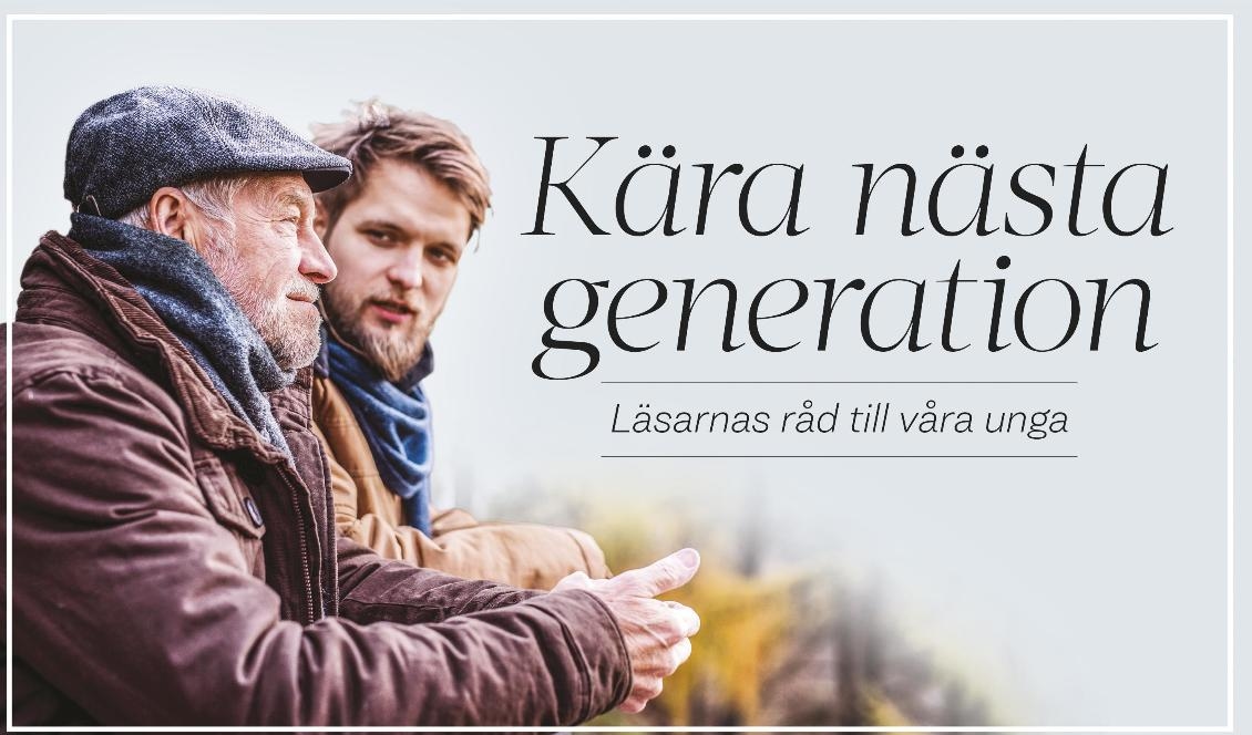Syftet med ”Kära nästa generation” är att bevara och föra vidare tidlösa värderingar till de yngre generationerna. Välkommen med ditt bidrag. Foto: Shutterstock