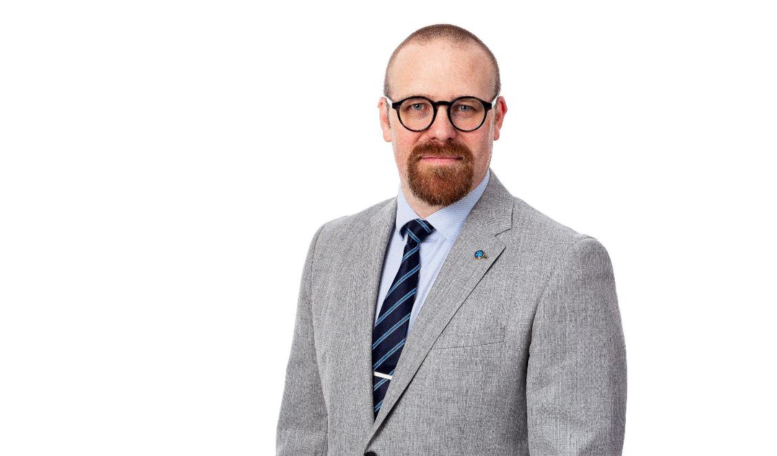 Frej Dristig, gruppledare för SD i Lilla Edet. Foto: Pressfoto/Calle Appelqvist