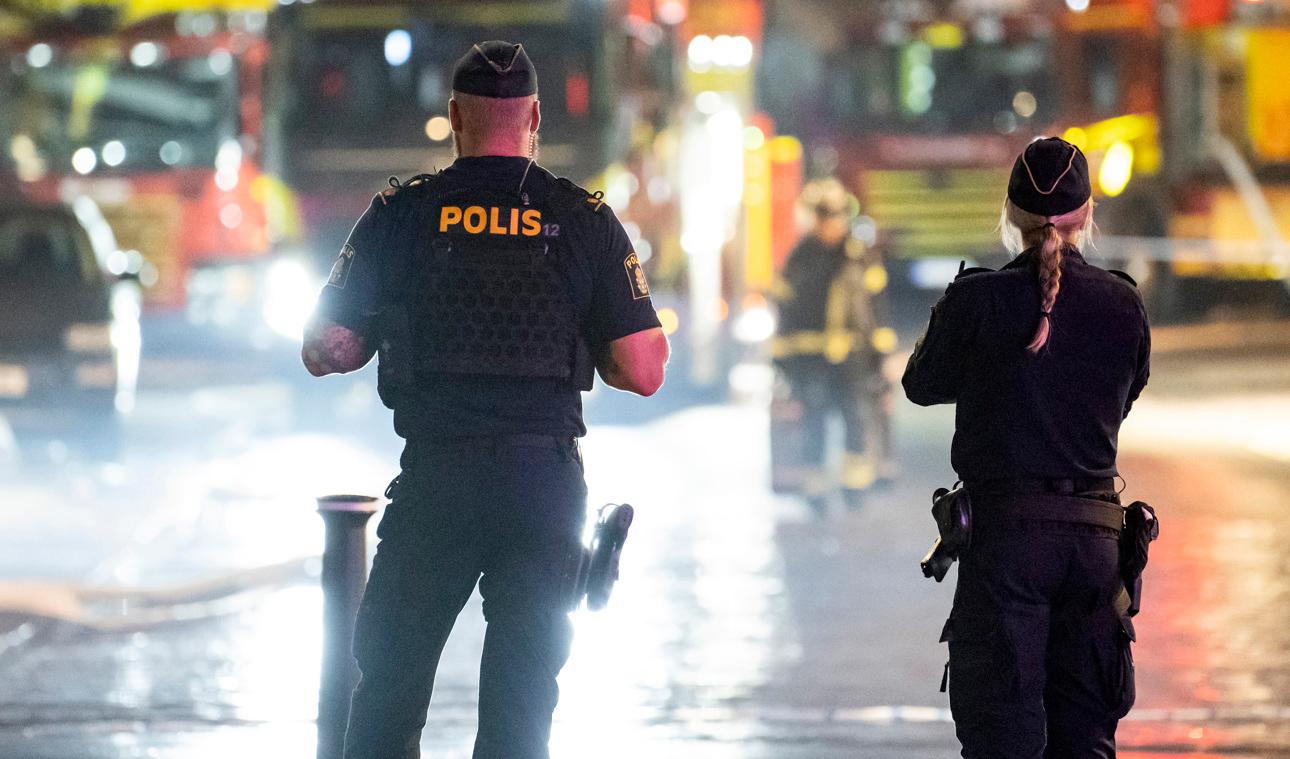 
Polisyrket ska uppvärderas genom höjda löner och fördubblat ob-tillägg. Arkivbild. Foto: Johan Nilsson/TT                                            