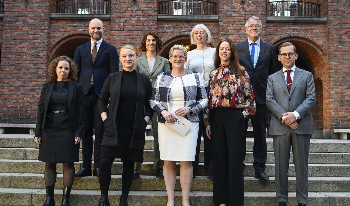 Stockholms stads nya rödgröna styre. Arkivbild. Foto: Fredrik Sandberg/TT