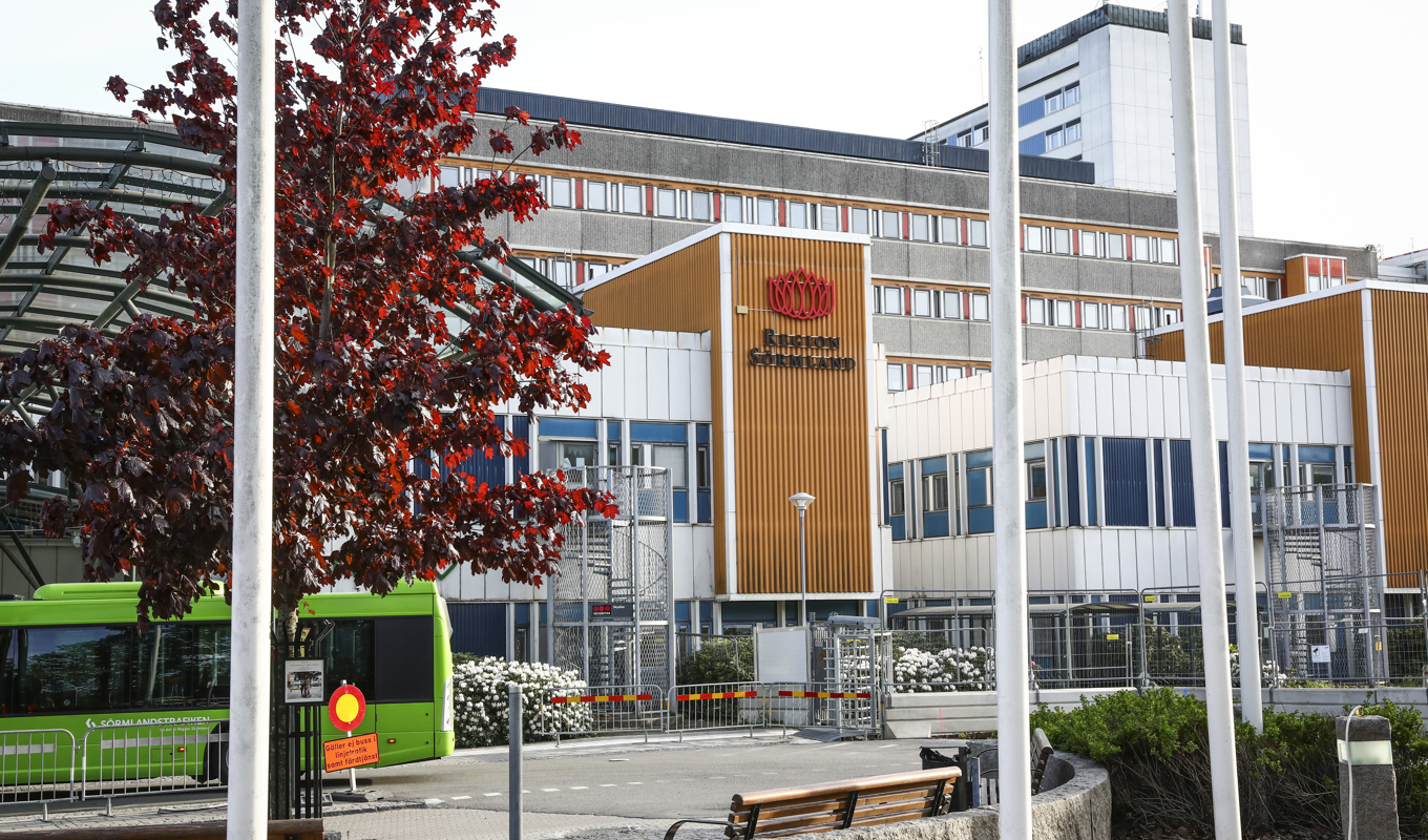 Det har varit stora nätverksstörningar i region Sörmland och i Västra Götalandsregionen. Arkivbild på Mälarsjukhuset i Eskilstuna. Foto: Per Karlsson / TT