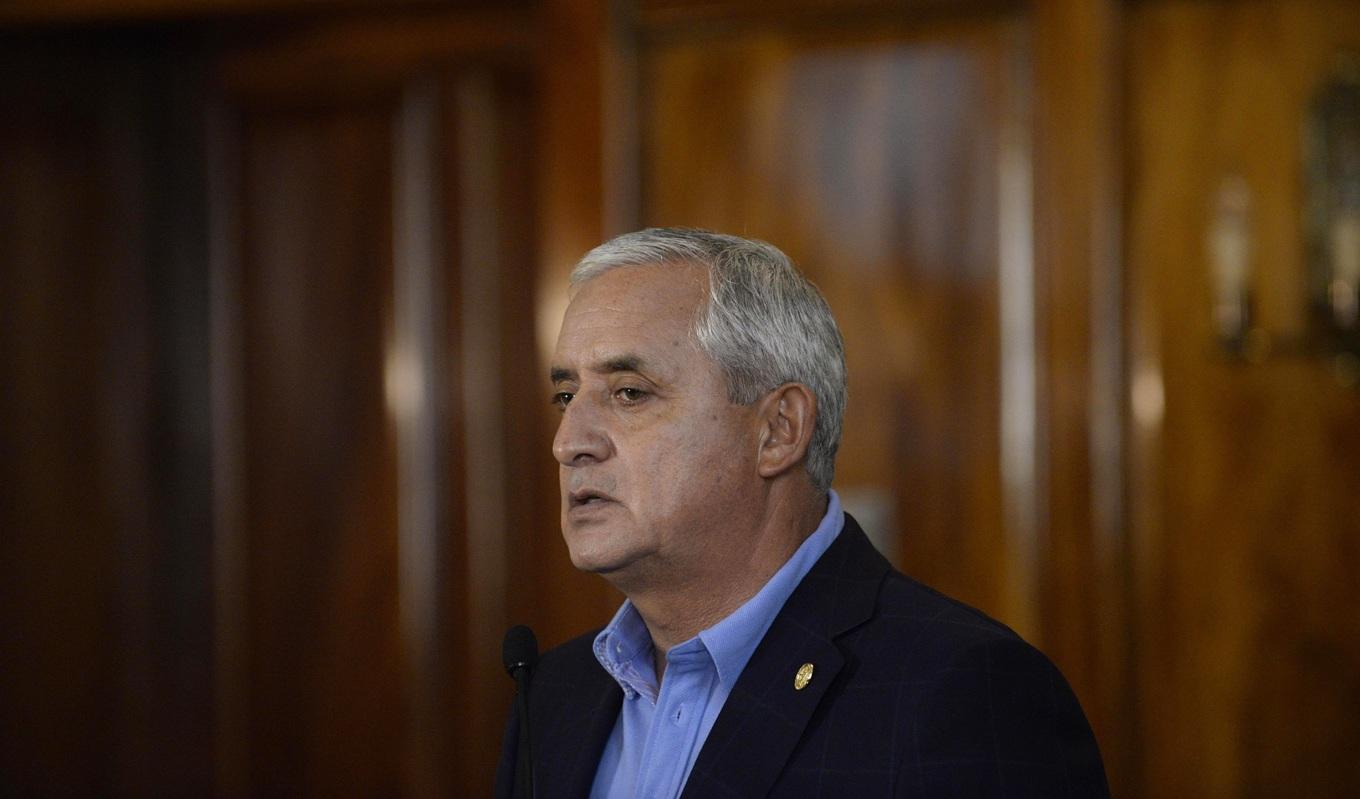 Guatemalas tidigare president Otto Pérez Molina. Foto: Johan Ordonez/AFP via Getty Images