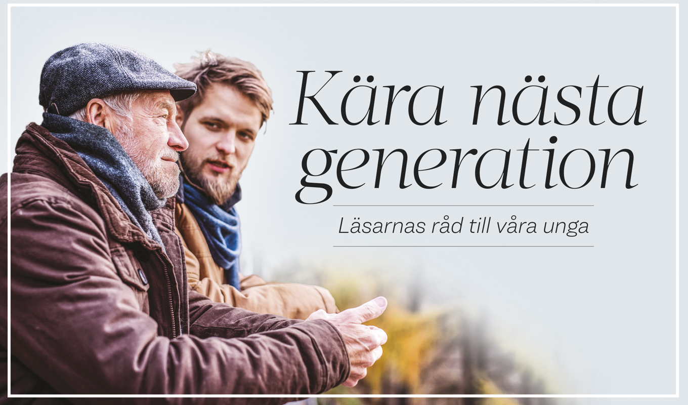 Syftet med ”Kära nästa generation” är att bevara och föra vidare tidlösa värderingar till de yngre generationerna. Välkommen med ditt bidrag. Foto: Shutterstock