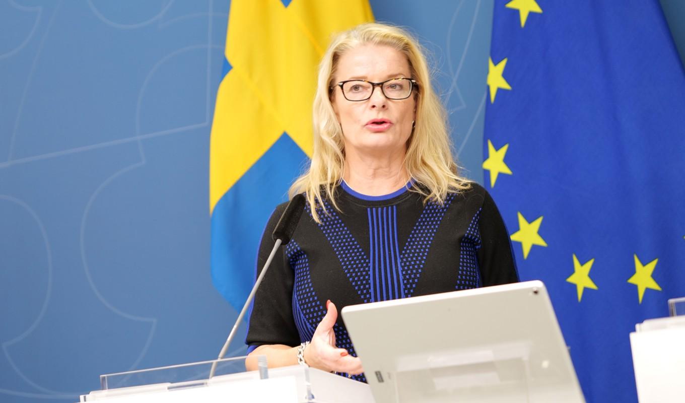 
Skolminister Lotta Edholm (L). Foto: Ellen Pileblad/Regeringskansliet                                            