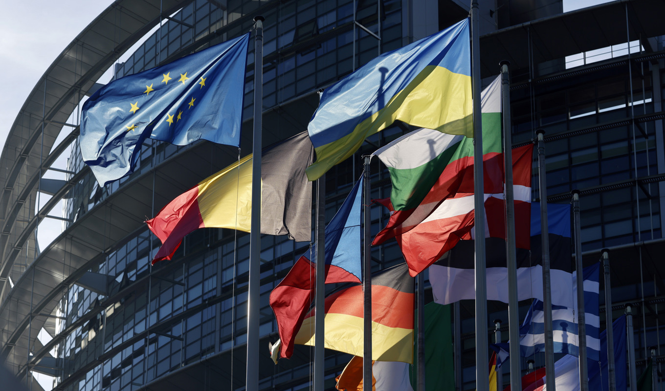 En stor misstänkt muthärva med högt uppsatta politiker och fackrepresentanter inblandade håller på att rullas upp i Bryssel. Arkivbild. Foto: Jean-François Badias/AP/TT