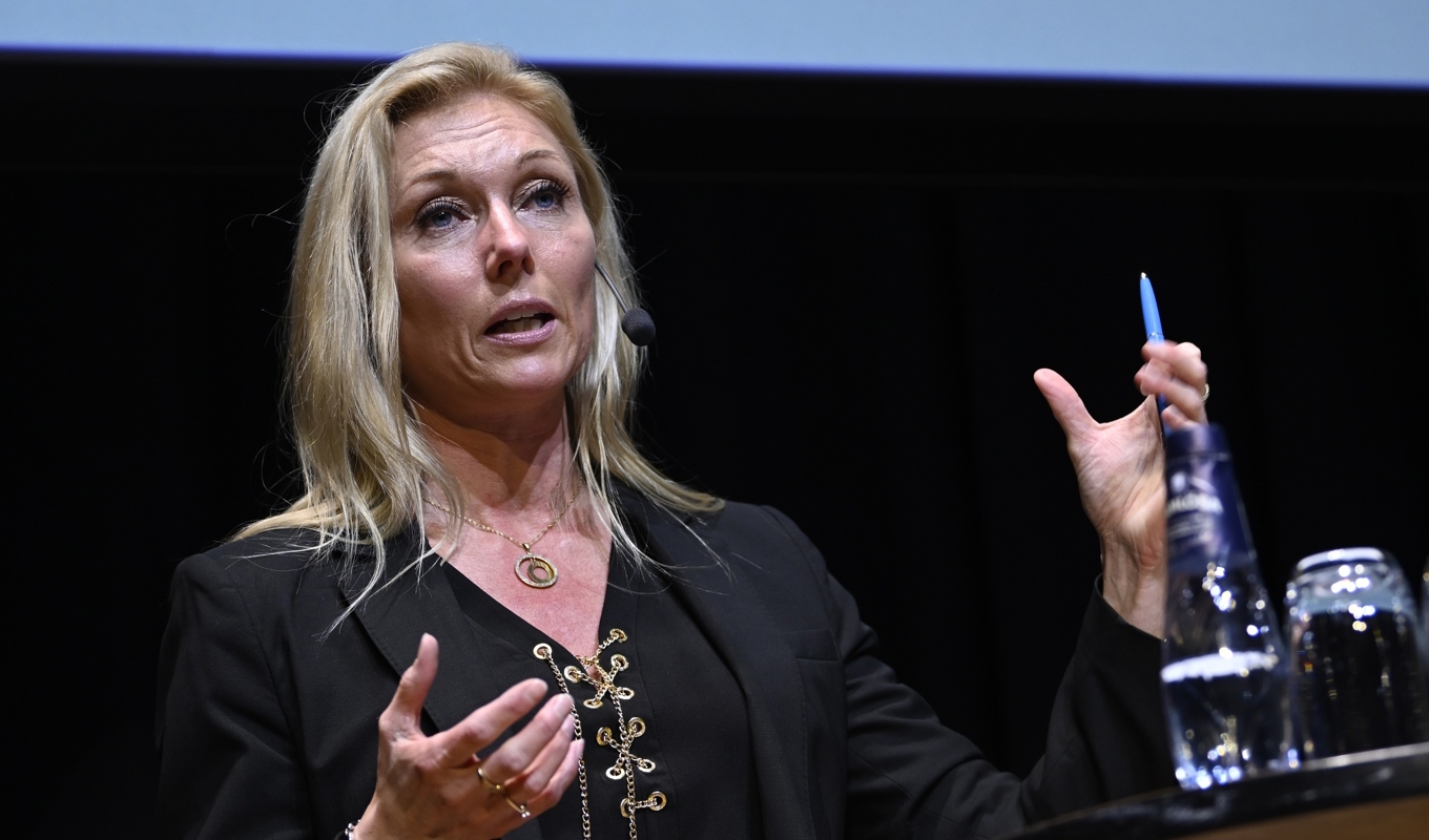 Linda Staaf, underrättelsechef på polisens Nationella operativa avdelning (Noa). Arkivbild. Foto: Anders Wiklund/TT