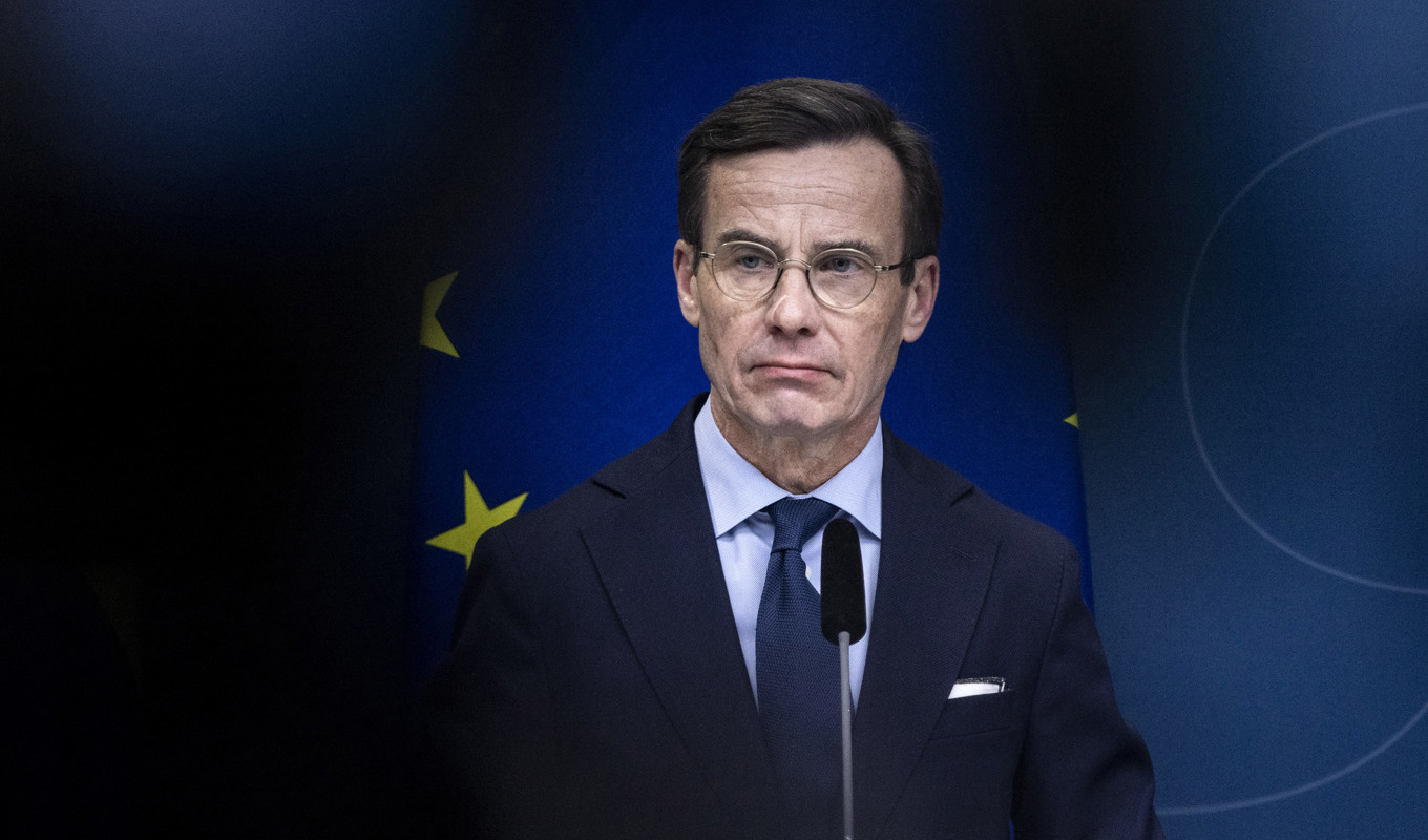 Statsminister Ulf Kristersson (M). Arkivbild. Foto: Christine Olsson/TT