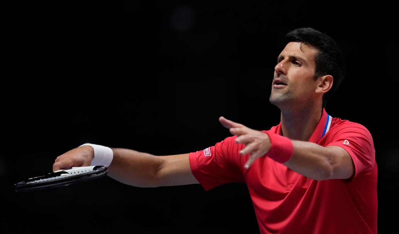 Novak Djokovic har landat i Australien. Arkivbild. Foto: Kamran Jebreili/AP/TT