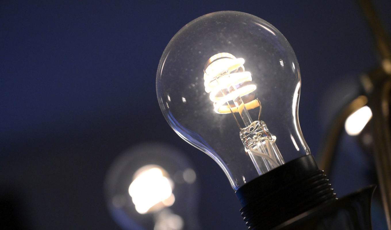 Dagspriset på el sjunker – i alla fall i södra Sverige. Arkivbild. Foto: Janerik Henriksson/TT