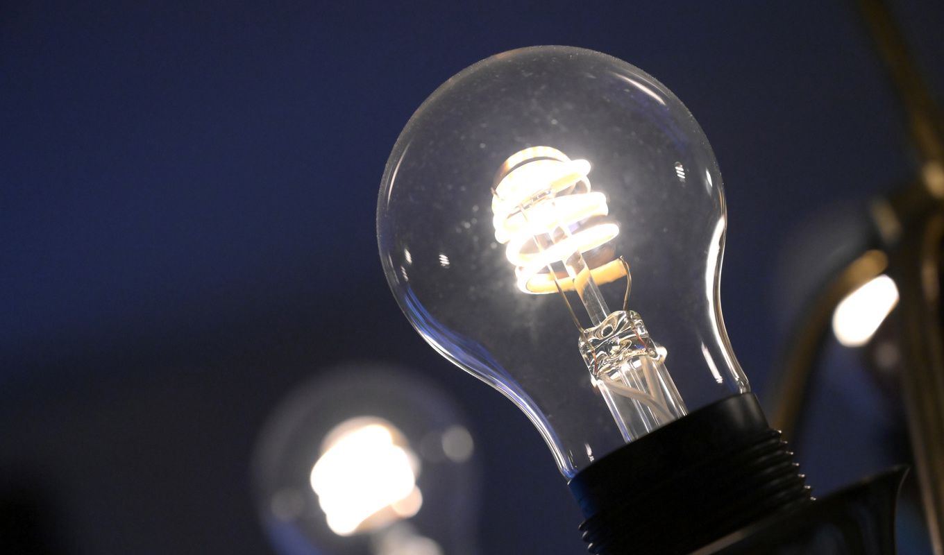 Priset på el sjunker markant. Arkivbild. Foto: Janerik Henriksson/TT