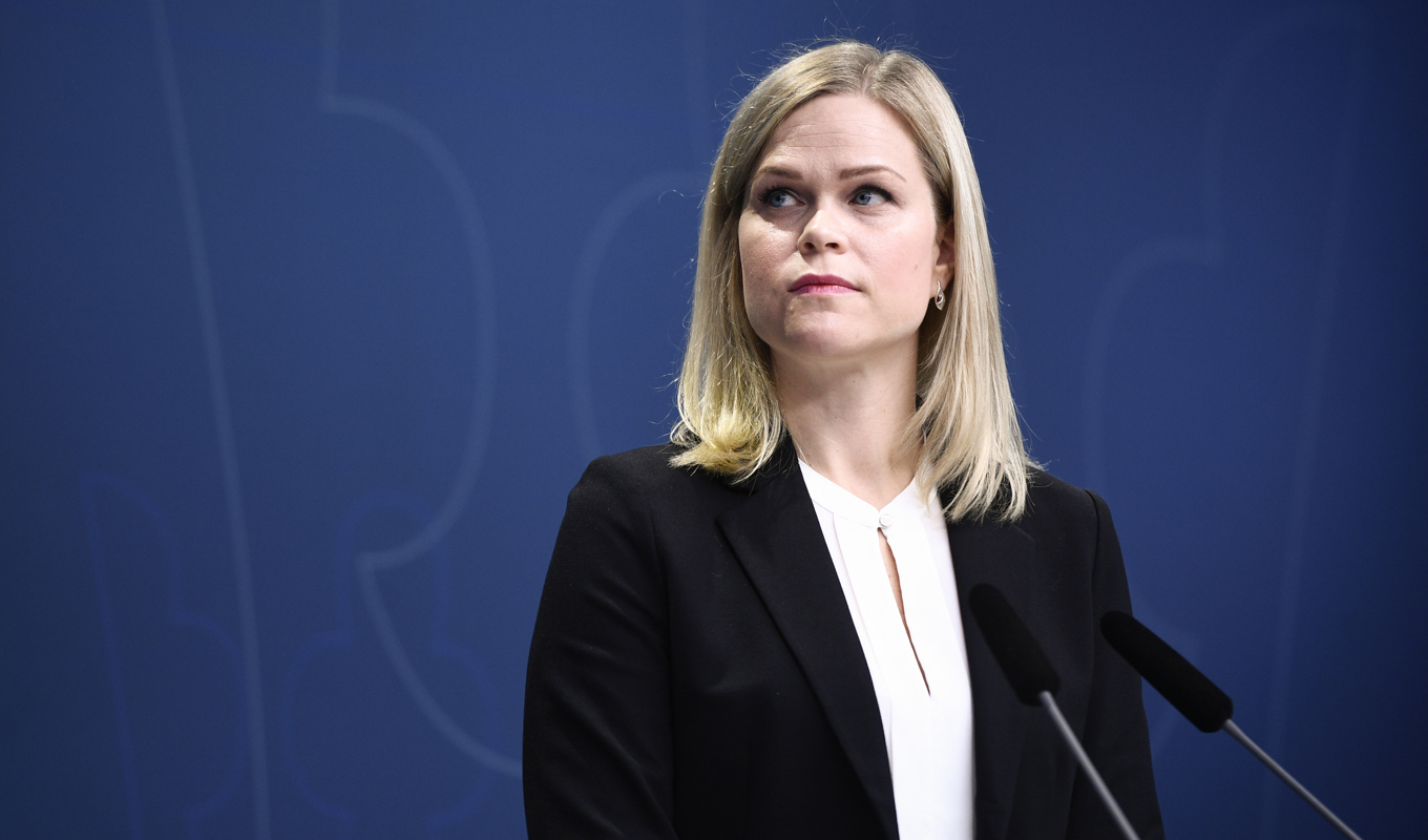 Paulina Brandberg (L), jämställdhetsminister och biträdande arbetsmarknadsminister. Arkivbild. Foto: Tim Aro/TT